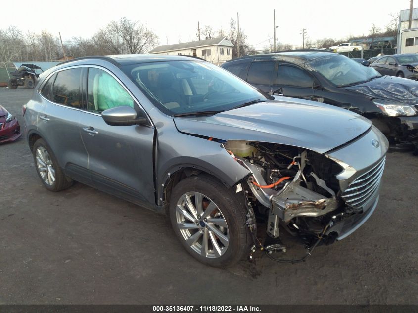 2022 FORD ESCAPE TITANIUM HYBRID VIN: 1FMCU9DZ0NUA03829