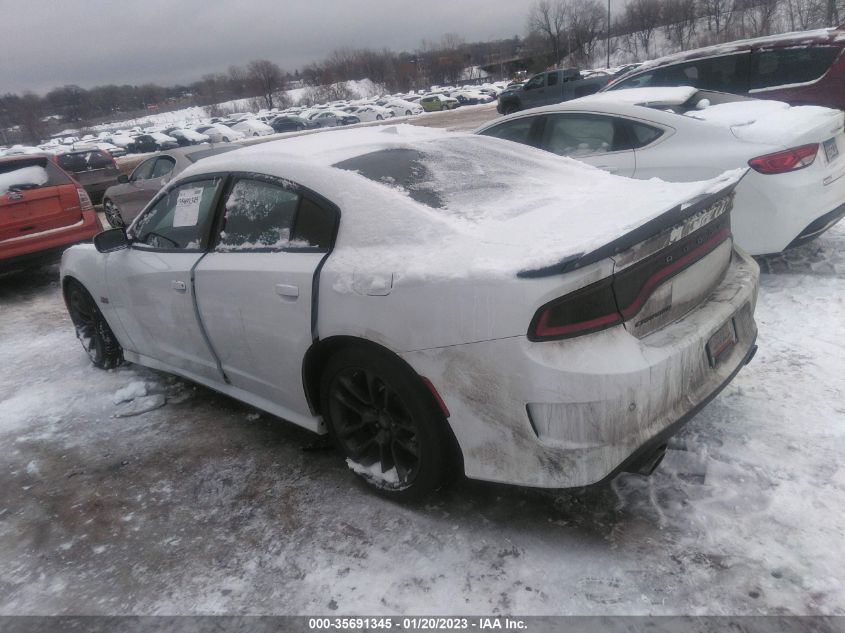 2021 DODGE CHARGER SCAT PACK VIN: 2C3CDXGJ3MH594839
