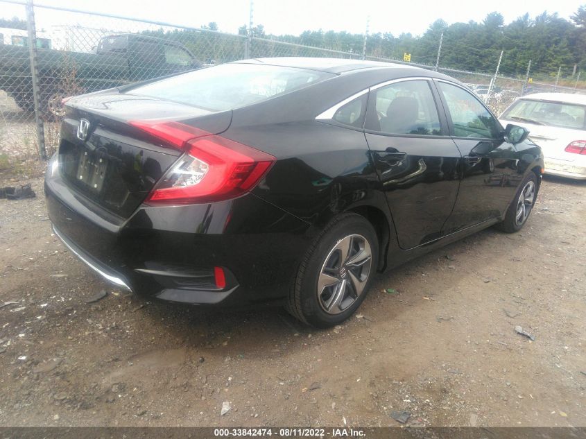 2021 HONDA CIVIC SEDAN LX VIN: 2HGFC2F65MH525678