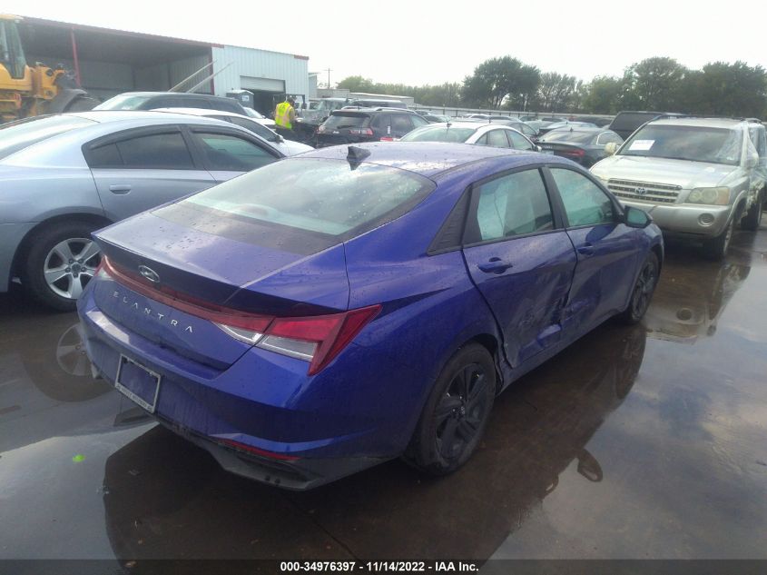 2022 HYUNDAI ELANTRA SEL VIN: KMHLM4AG2NU358071