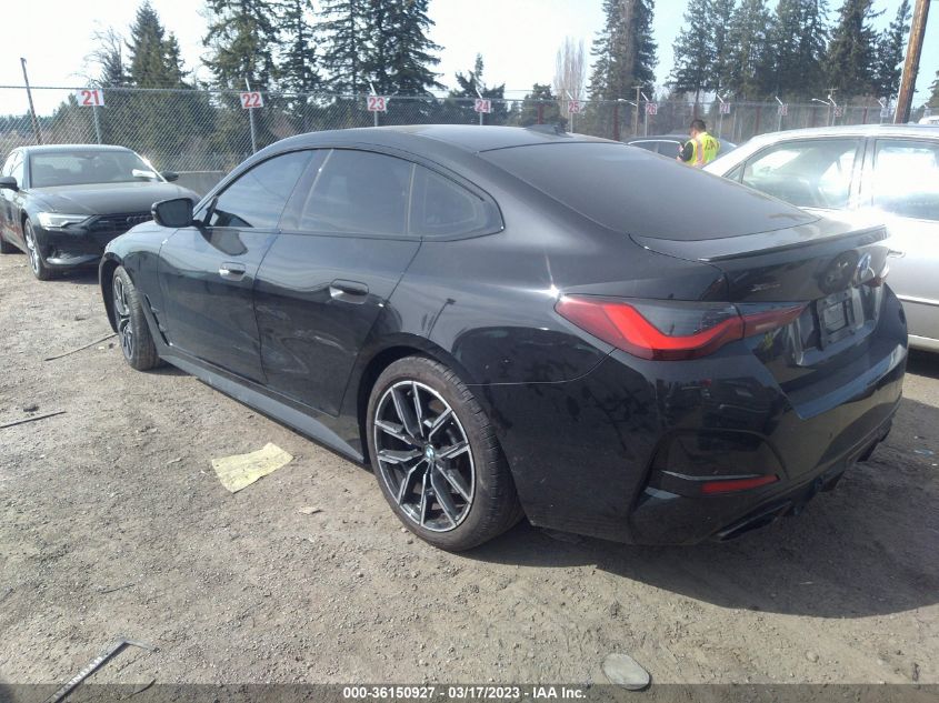 2022 BMW 4 SERIES M440I XDRIVE VIN: WBA13AW04NFM26722
