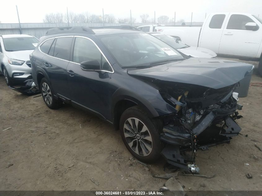 2023 SUBARU OUTBACK LIMITED VIN: 4S4BTANC6P3135335