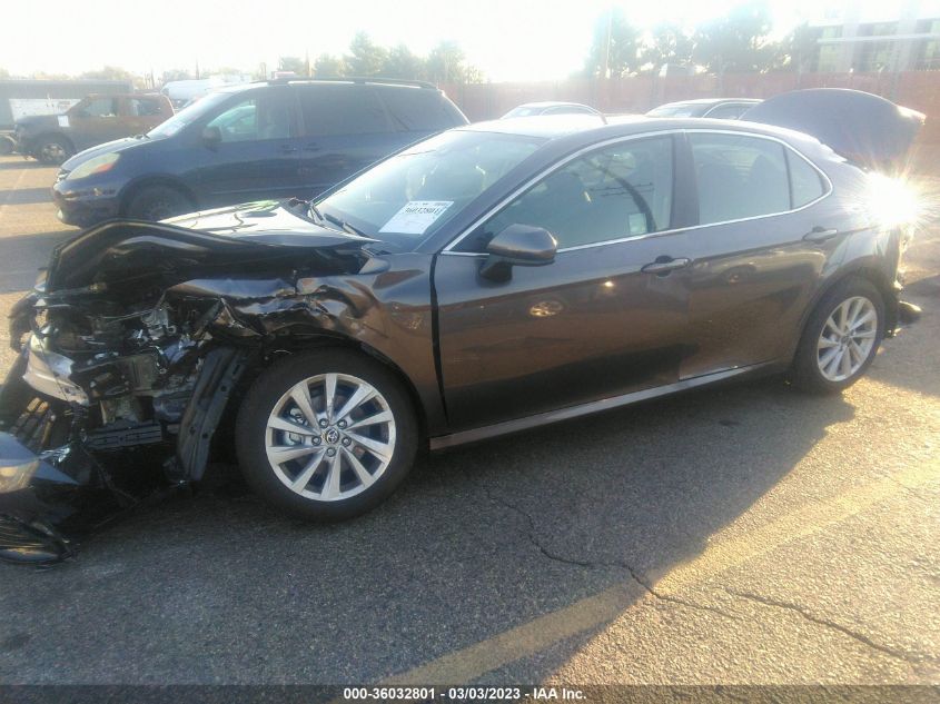 2022 TOYOTA CAMRY LE VIN: 4t1c11ak7nu718981