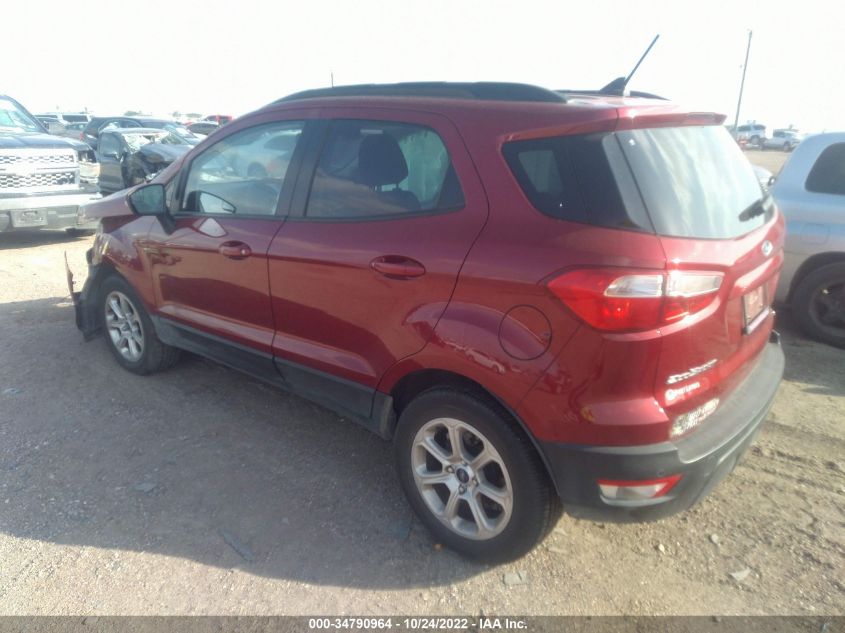 2021 FORD ECOSPORT SE VIN: MAJ3S2GE5MC397493
