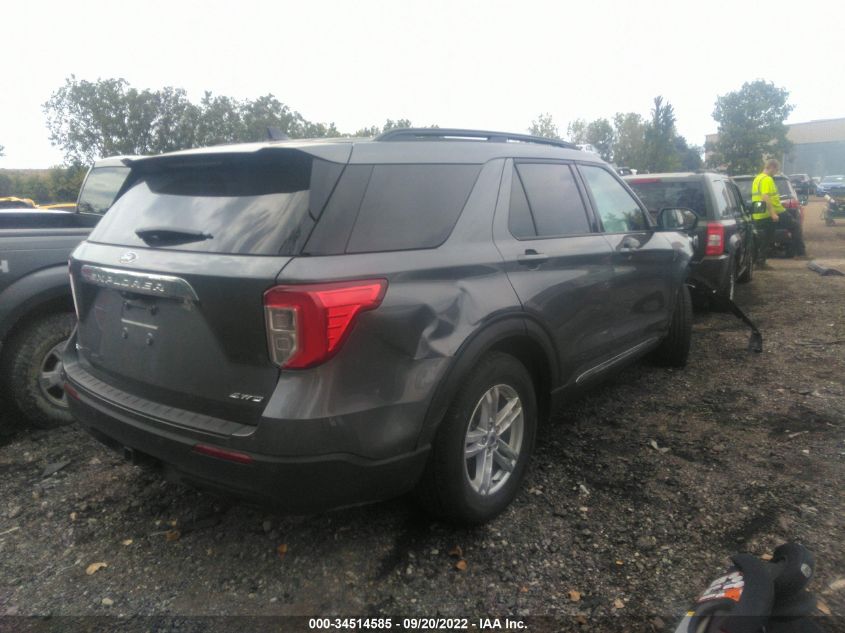 2021 FORD EXPLORER XLT VIN: 1FMSK8DHXMGA58630