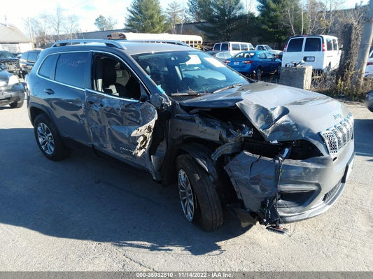 2021 JEEP CHEROKEE LATITUDE LUX VIN: 1C4PJMMX8MD193376