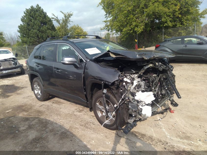 2022 TOYOTA RAV4 XLE VIN: 2T3P1RFV1NC284326