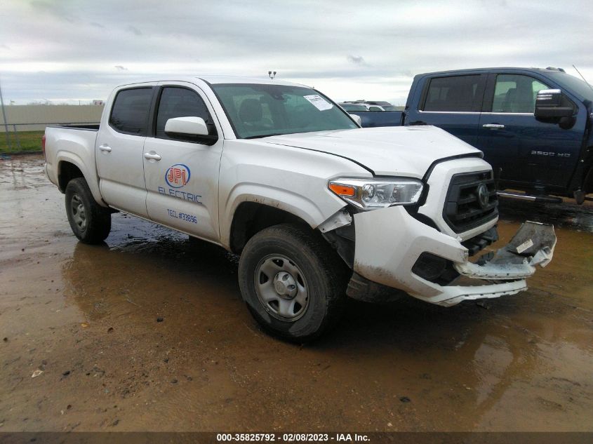 2022 TOYOTA TACOMA 2WD SR/SR5 VIN: 3TYAX5GN2NT058442