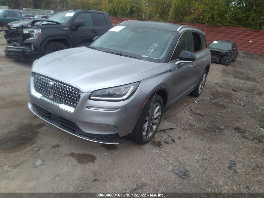 2021 LINCOLN CORSAIR STANDARD VIN: 5LMCJ1D94MUL10376