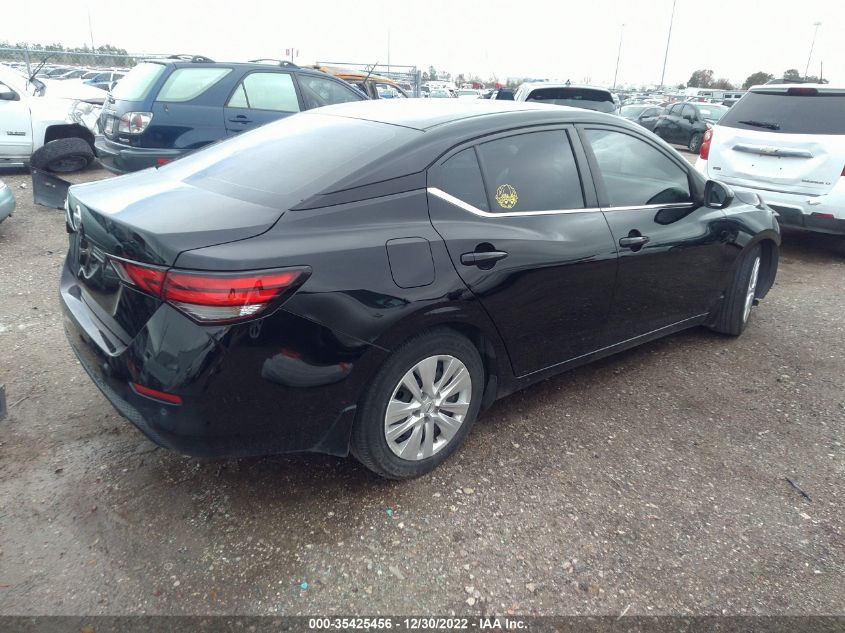 2020 NISSAN SENTRA S VIN: 3N1AB8BV3LY243675