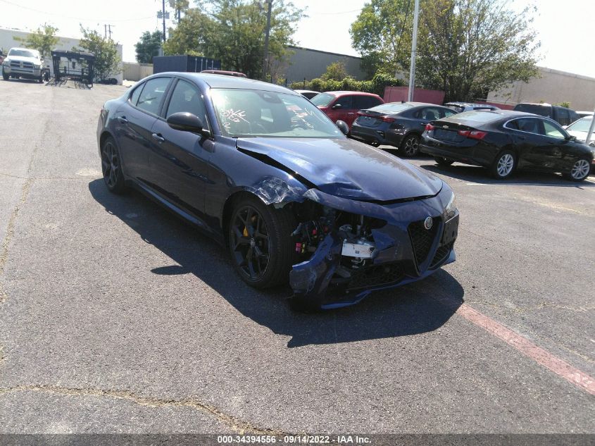 2021 ALFA ROMEO GIULIA TI VIN: ZARFAMBN5M7645303