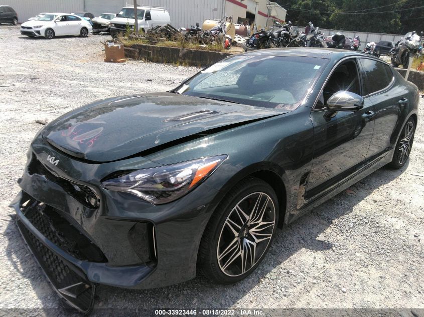 2022 KIA STINGER GT2 VIN: KNAE55LC8N6103713