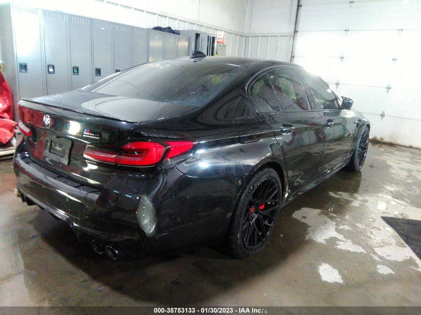 2022 BMW M5 VIN: WBS83CH06NCH62475
