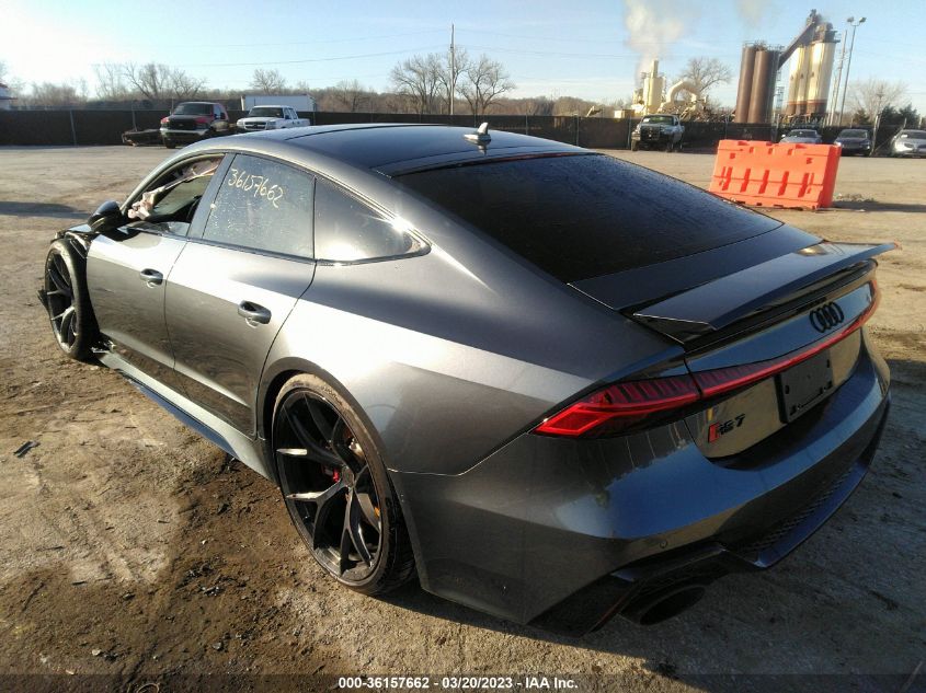 2022 AUDI RS 7 VIN: WUAPCBF25NN900822
