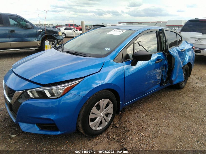 2021 NISSAN VERSA S VIN: 3N1CN8DV6ML909813