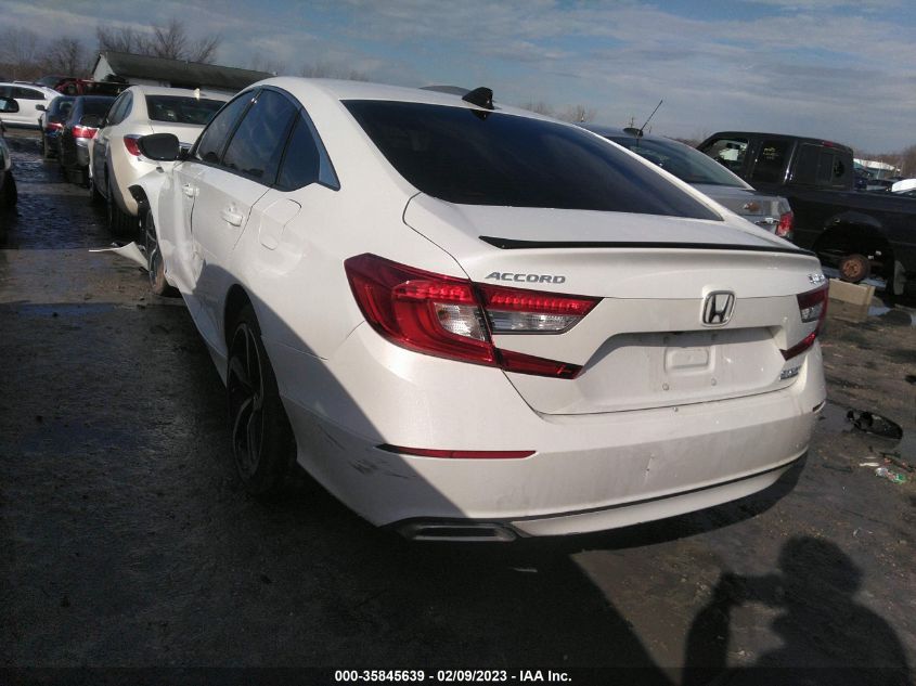2022 HONDA ACCORD SEDAN SPORT SE VIN: 1HGCV1F48NA096039
