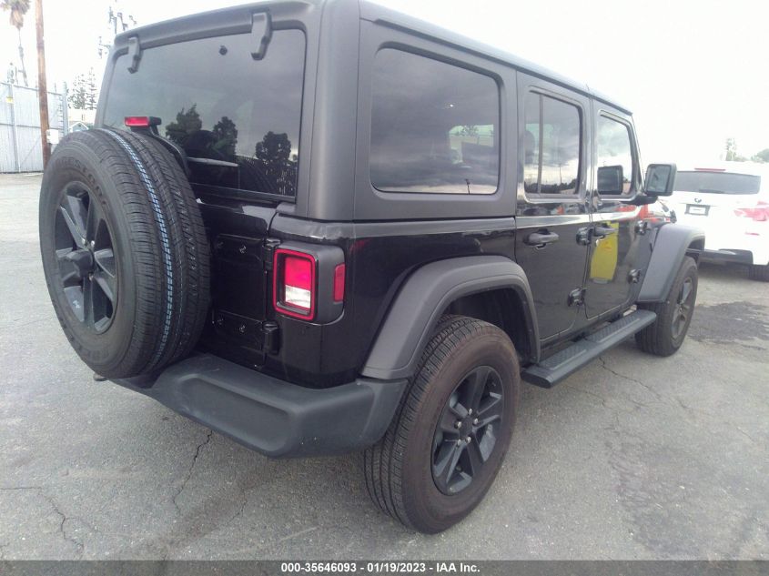 2022 JEEP WRANGLER UNLIMITED SPORT ALTITUDE VIN: 1C4HJXDG6NW264439