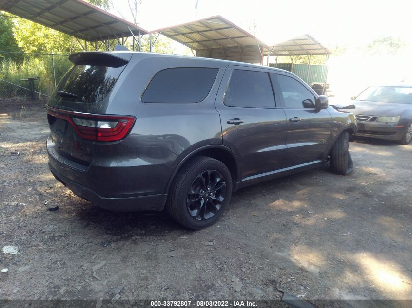 2021 DODGE DURANGO GT VIN: 1C4RDJDG2MC557621