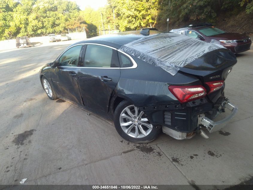 2021 CHEVROLET MALIBU LT VIN: 1G1ZD5ST3MF082219