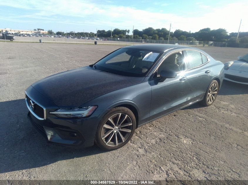 2021 VOLVO S60 MOMENTUM VIN: 7JR102FK8MG093969