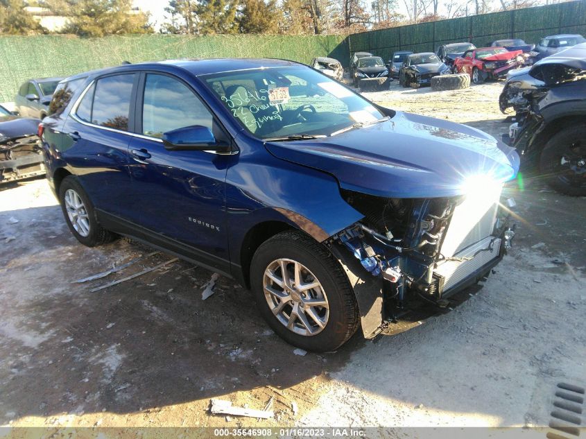2022 CHEVROLET EQUINOX LT VIN: 3GNAXUEV4NL303960