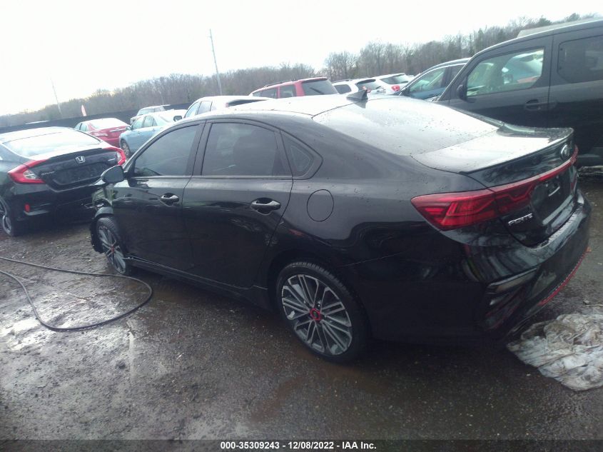 2021 KIA FORTE GT VIN: 3KPF44AC7ME389845