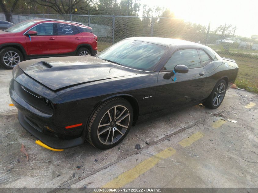 2022 DODGE CHALLENGER R/T VIN: 2C3CDZBTXNH230889