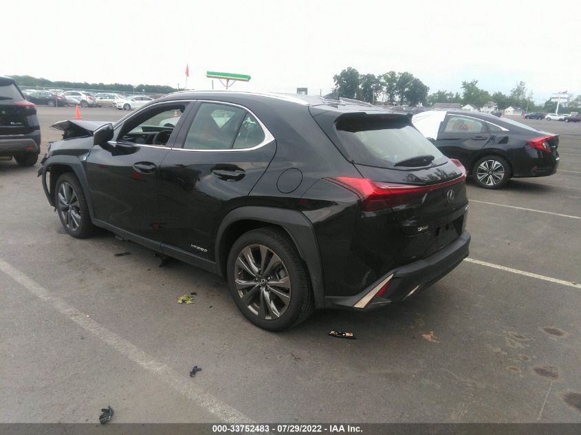 2021 LEXUS UX UX 250H F SPORT VIN: JTHR9JBH1M2050971