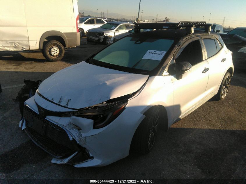 2022 TOYOTA COROLLA HATCHBACK XSE VIN: JTNC4MBE5N3171880