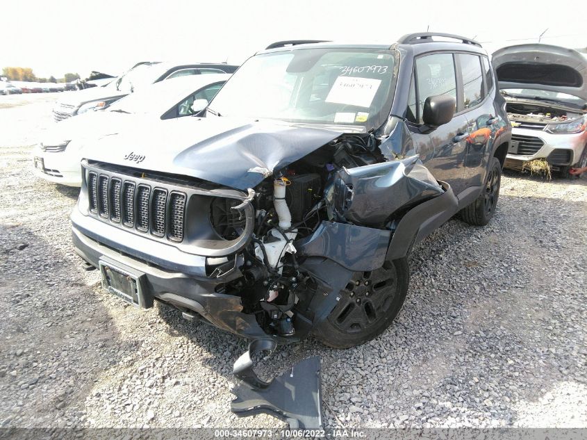 2020 JEEP RENEGADE UPLAND VIN: ZACNJBAB9LPL30049