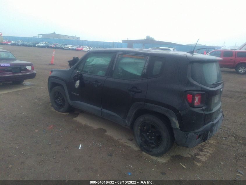 2020 JEEP RENEGADE SPORT VIN: ZACNJAAB6LPL76299