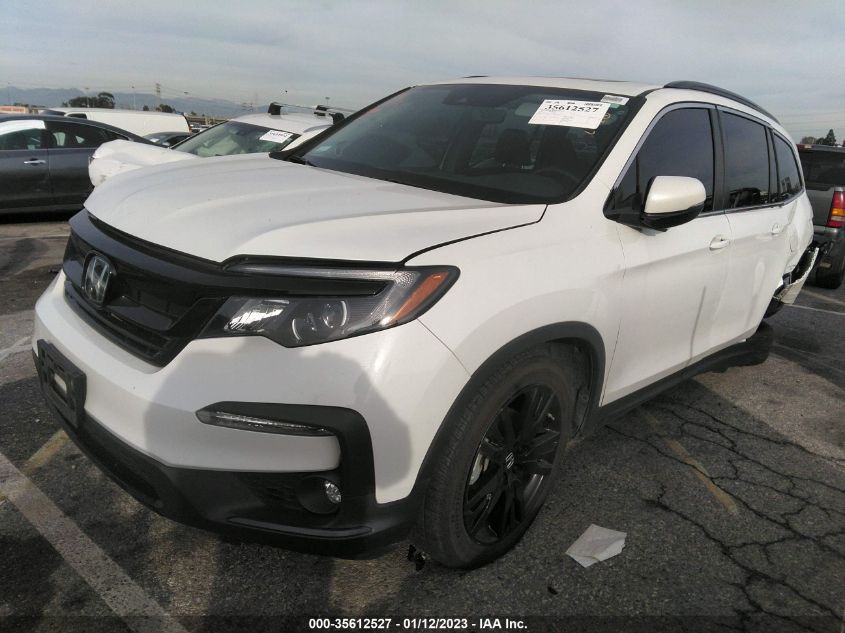 2021 HONDA PILOT SPECIAL EDITION VIN: 5FNYF5H22MB038874