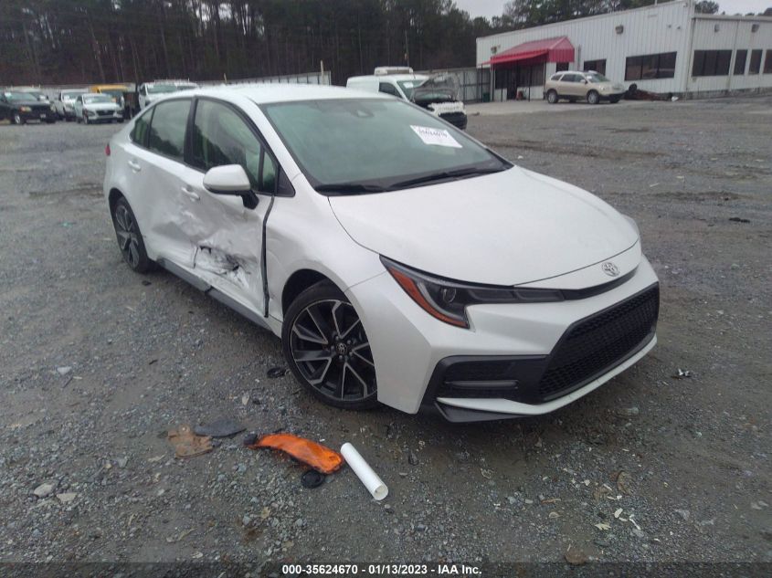 2022 TOYOTA COROLLA SE/SE NIGHTSHADE/APEX SE VIN: JTDS4MCE2N3503580