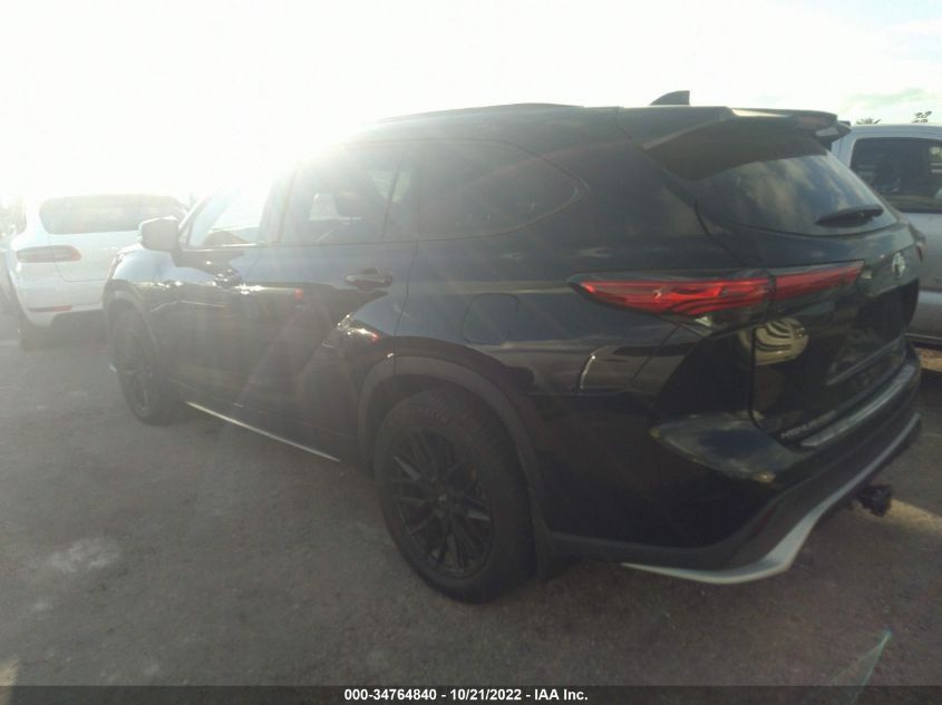 2021 TOYOTA HIGHLANDER XSE VIN: 5TDLZRBH4MS149055