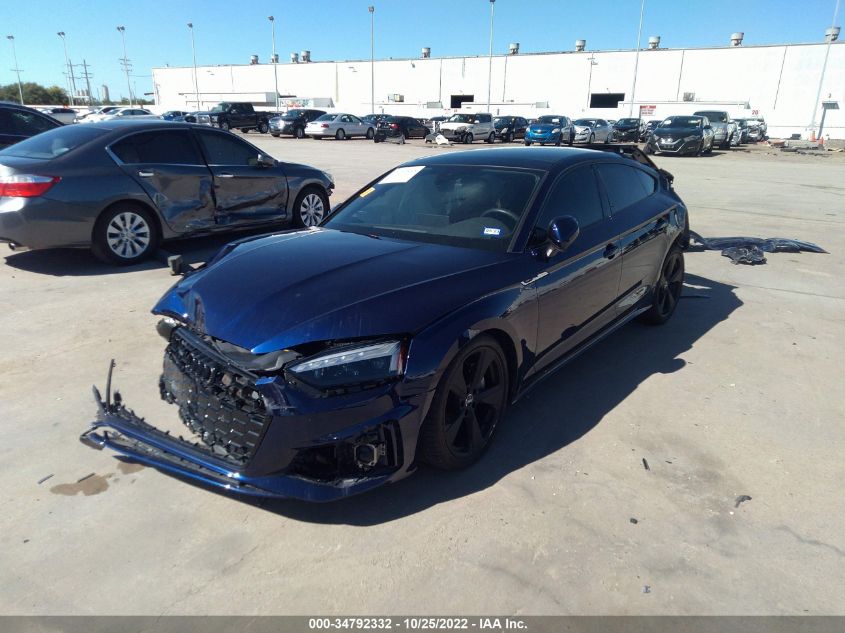 2021 AUDI A5 SPORTBACK S LINE PREMIUM PLUS VIN: WAUFACF51MA054142