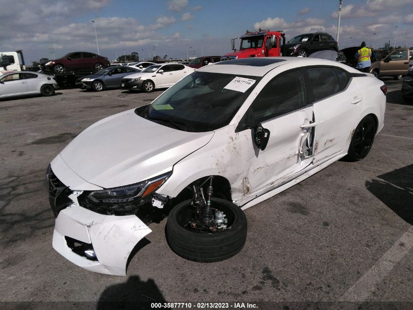 2022 NISSAN SENTRA SR VIN: 3N1AB8DV3NY320920