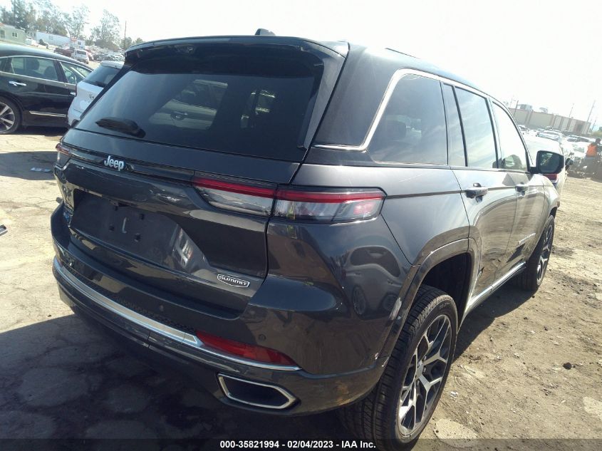 2022 JEEP GRAND CHEROKEE 4XE SUMMIT RESERVE VIN: 1C4RJYE62N8707240