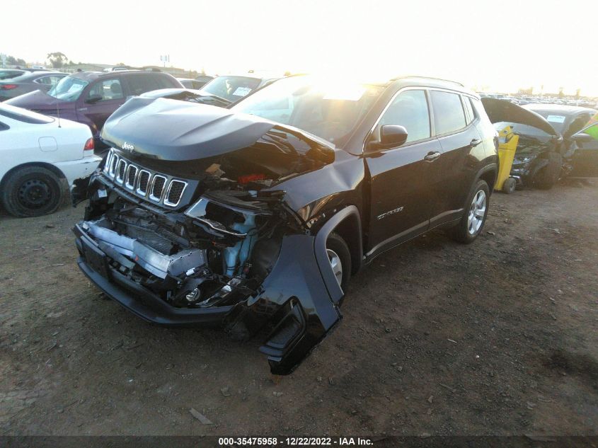 2020 JEEP COMPASS LATITUDE VIN: 3C4NJCBB0LT169445
