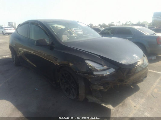 2022 TESLA MODEL Y LONG RANGE VIN: 7SAYGAEE4NF488275