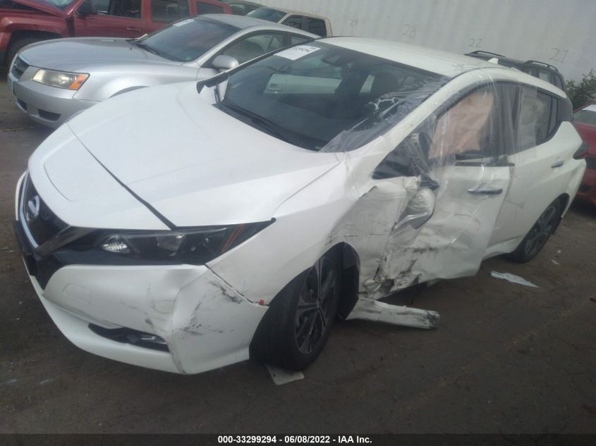 2021 NISSAN LEAF SV VIN: 1N4AZ1CV0MC552762