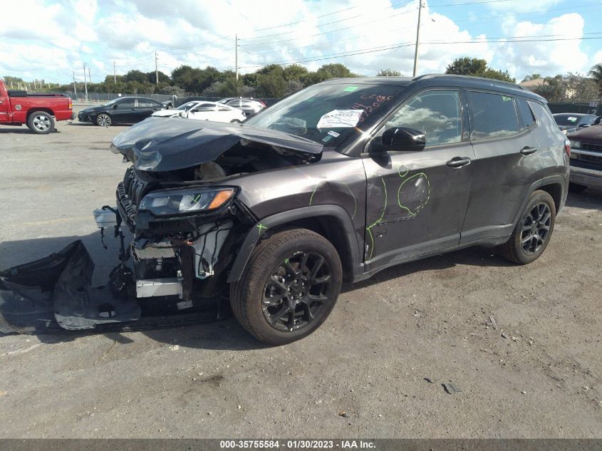 2022 JEEP COMPASS ALTITUDE VIN: 3C4NJCBB1NT167206
