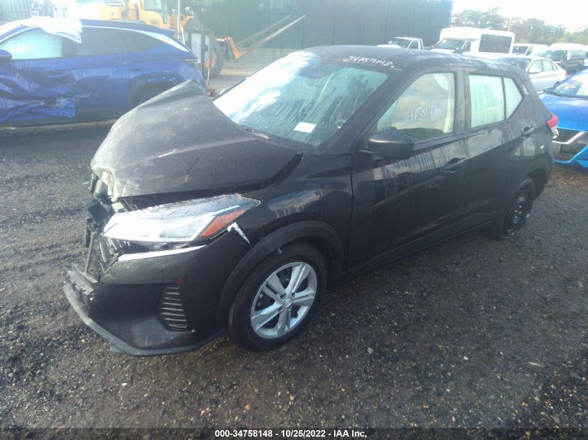 2022 NISSAN KICKS S VIN: 3N1CP5BV3NL507518