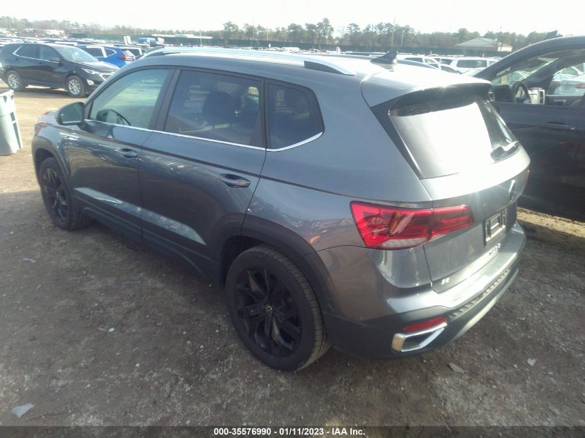 2022 VOLKSWAGEN TAOS SE VIN: 3VVLX7B24NM022749