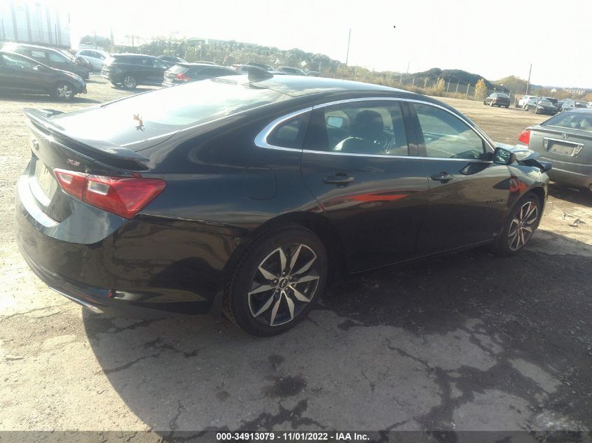 2022 CHEVROLET MALIBU RS VIN: 1G1ZG5ST4NF118900