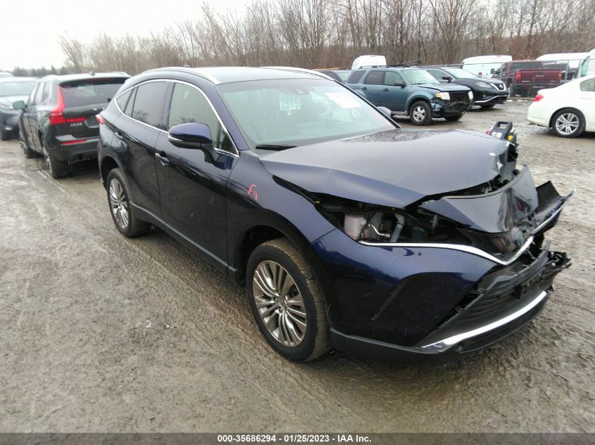 2022 TOYOTA VENZA LE/XLE/LIMITED VIN: JTEAAAAH2NJ087182