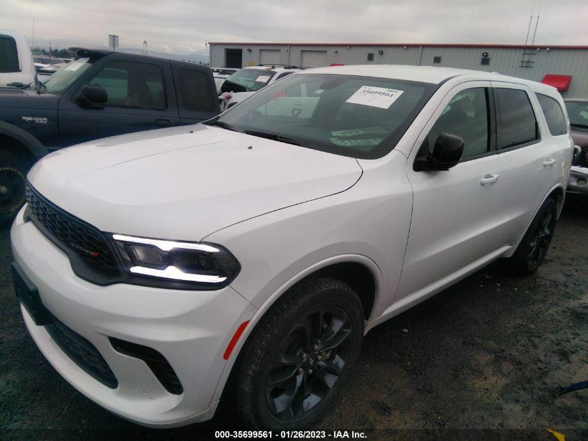 2021 DODGE DURANGO GT VIN: 1C4RDJDG7MC792726