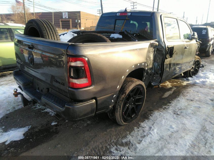 2022 RAM 1500 LARAMIE VIN: 1C6SRFJM9NN128788