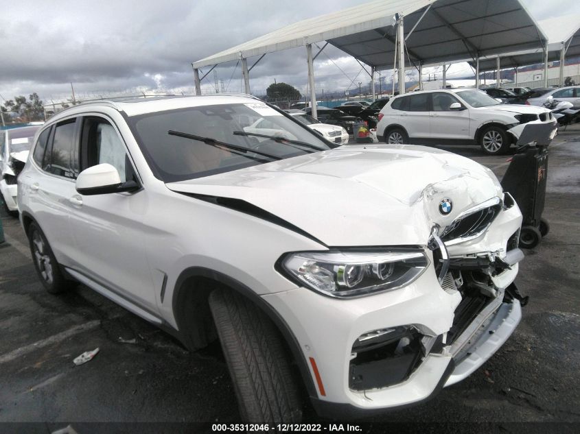 2020 BMW X3 SDRIVE30I VIN: 5UXTY3C0XL9C01814