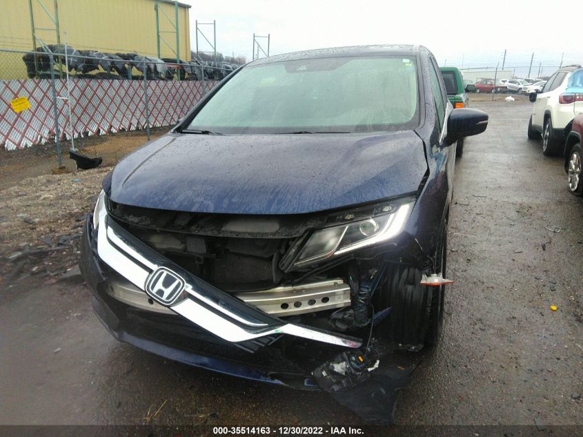 2020 HONDA ODYSSEY EX-L VIN: 5FNRL6H70LB015686