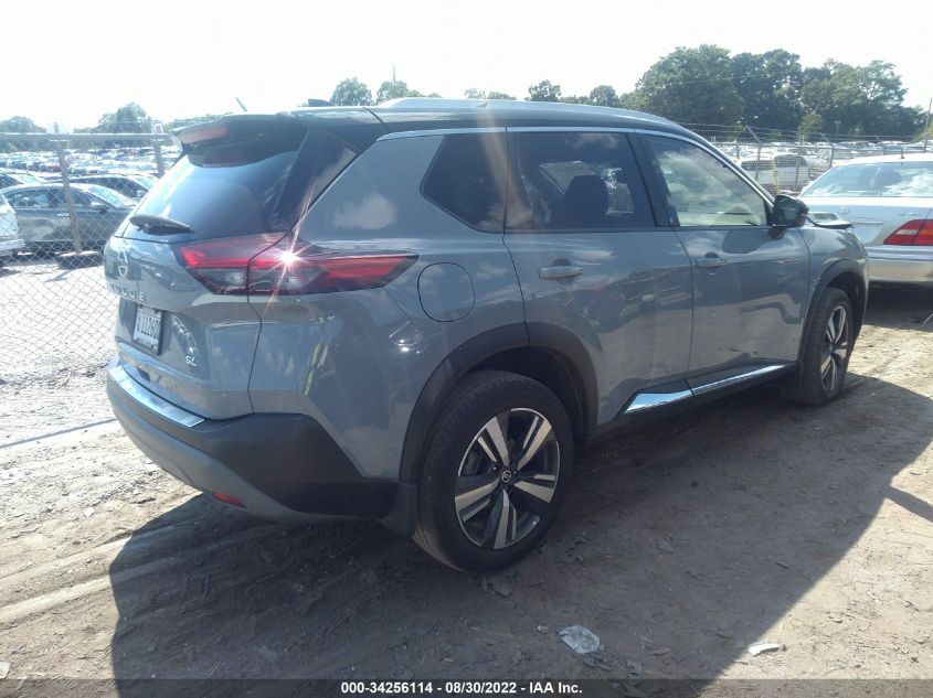 2021 NISSAN ROGUE SL VIN: JN8AT3CA8MW012485